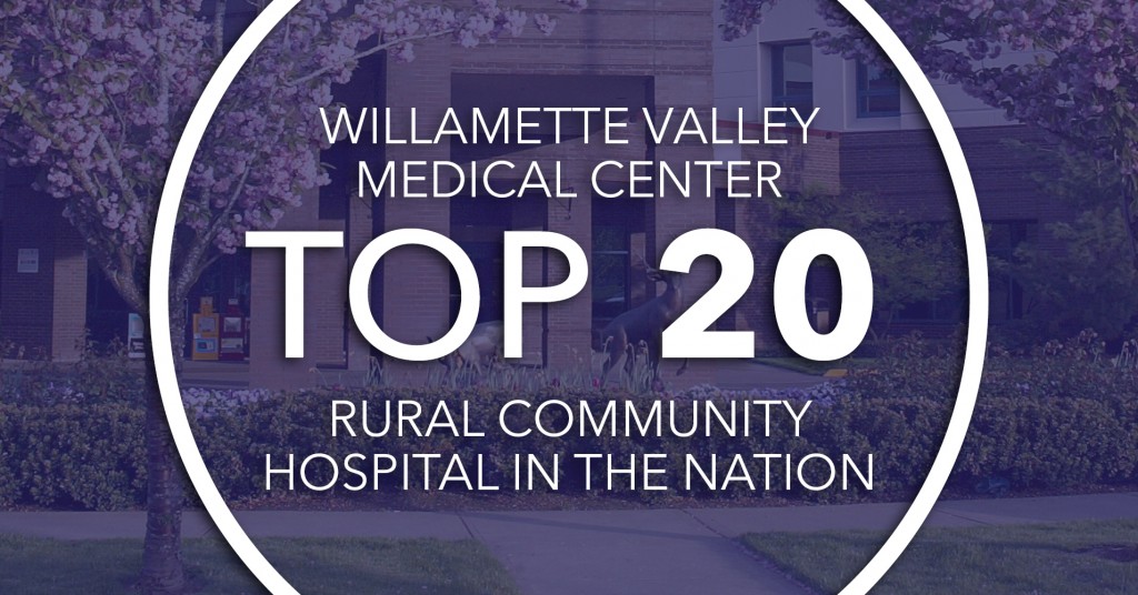 WVMC Top 20 Rural Community Hospital in the Nation